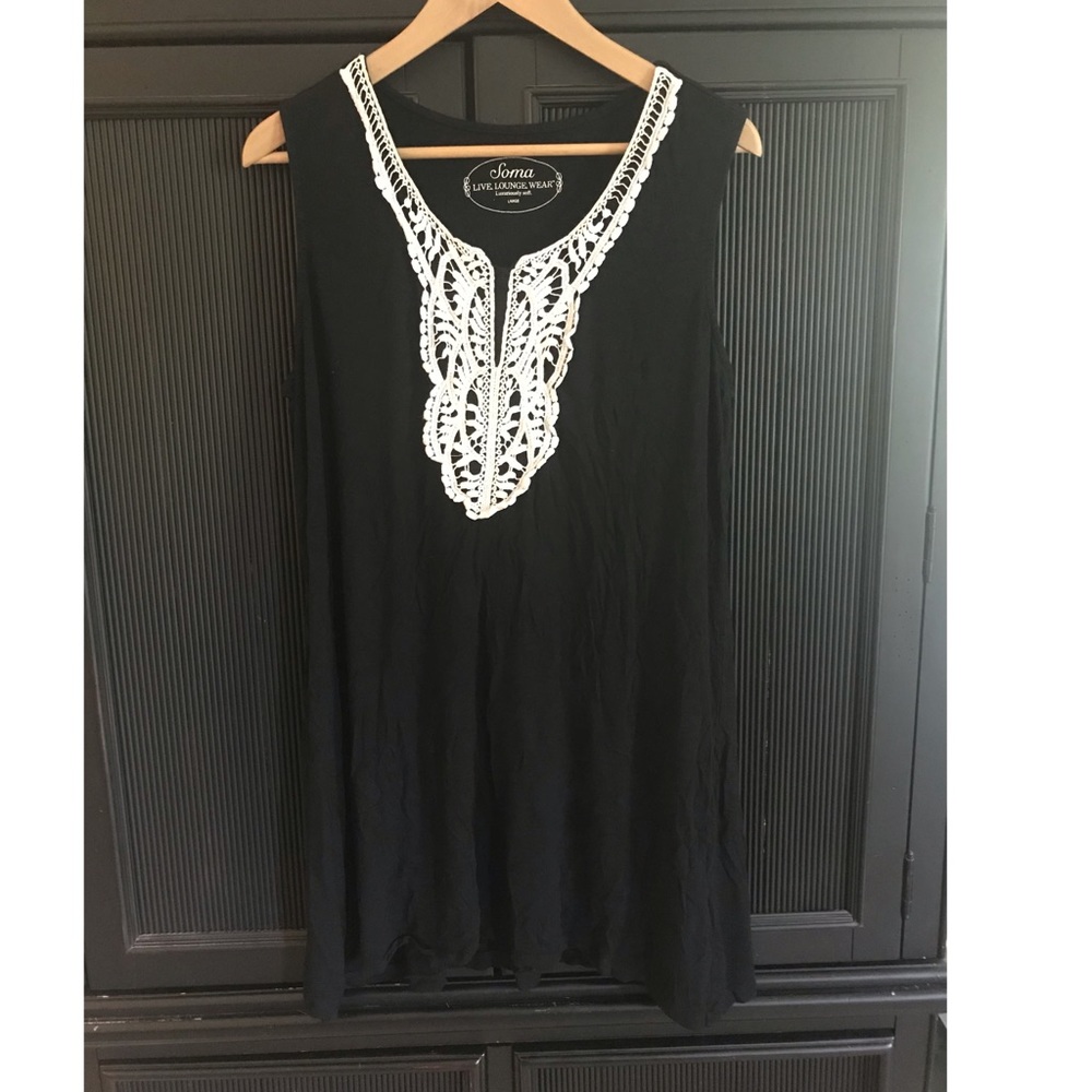 **Final Sale** Soma Sleeveless Tunic